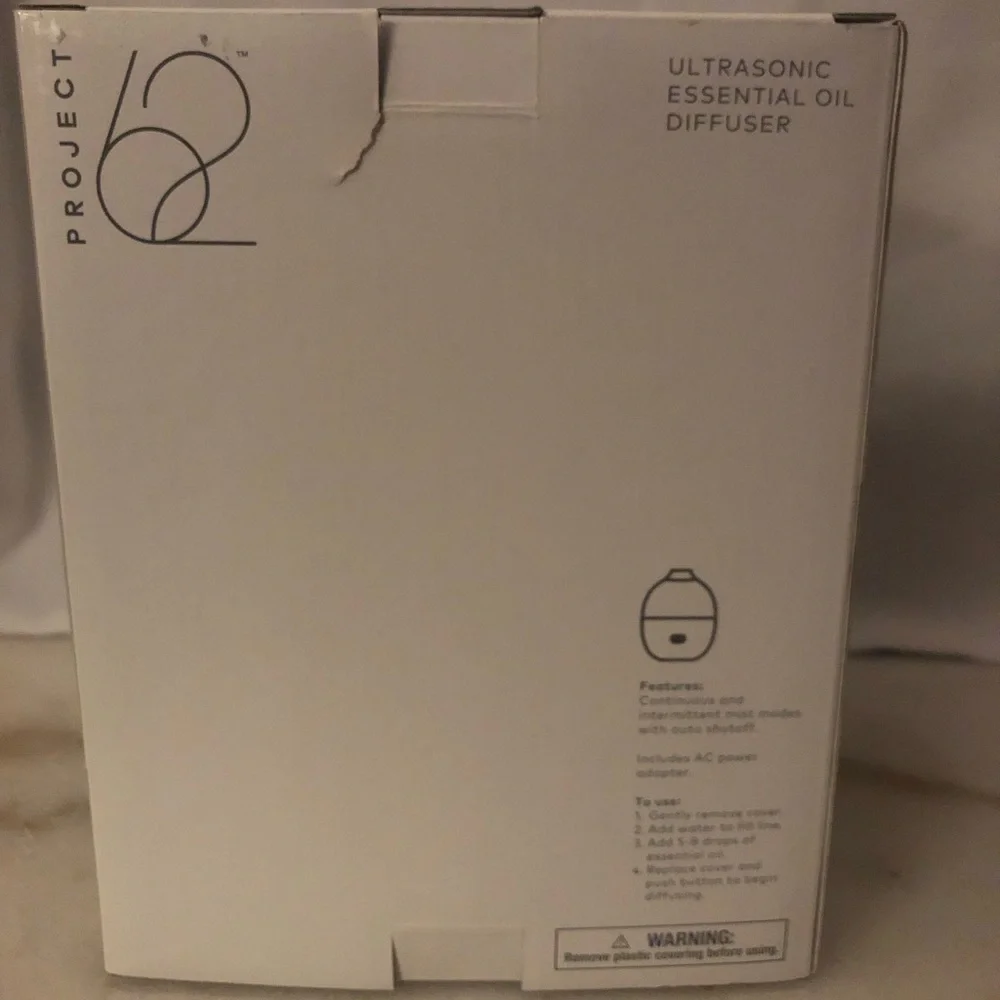 Project 62 Cream and Brown Ultrasonic Diffuser